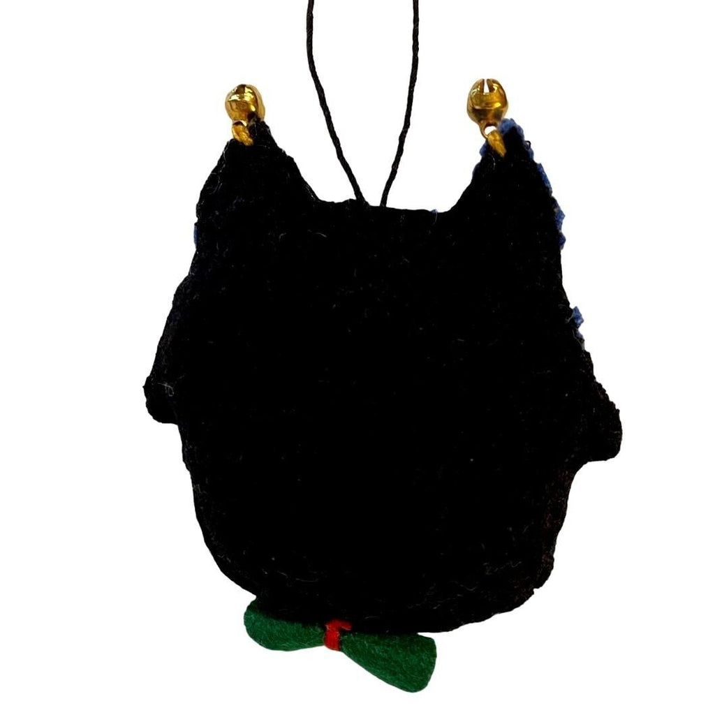 Stitch by Stitch Yellow TABBY Kitty CAT Fair Trade Handmade Beaded Christmas Ornament